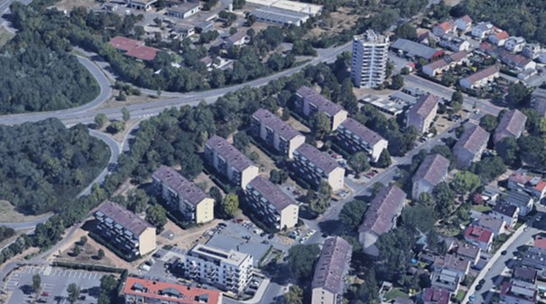Georg-Treber-Straße vorher